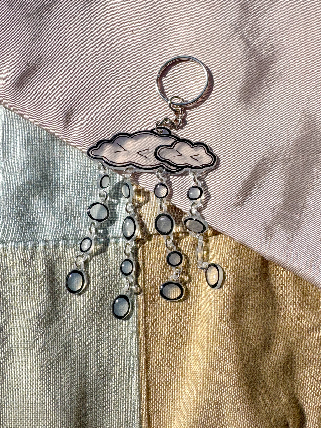 Snowfall Wall Decor Keychain