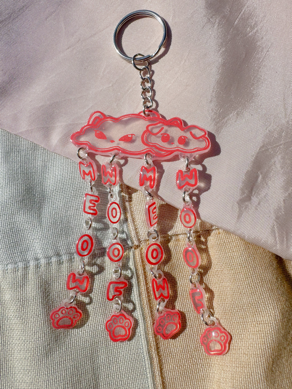 Cats & Dogs Wall Decor Keychain