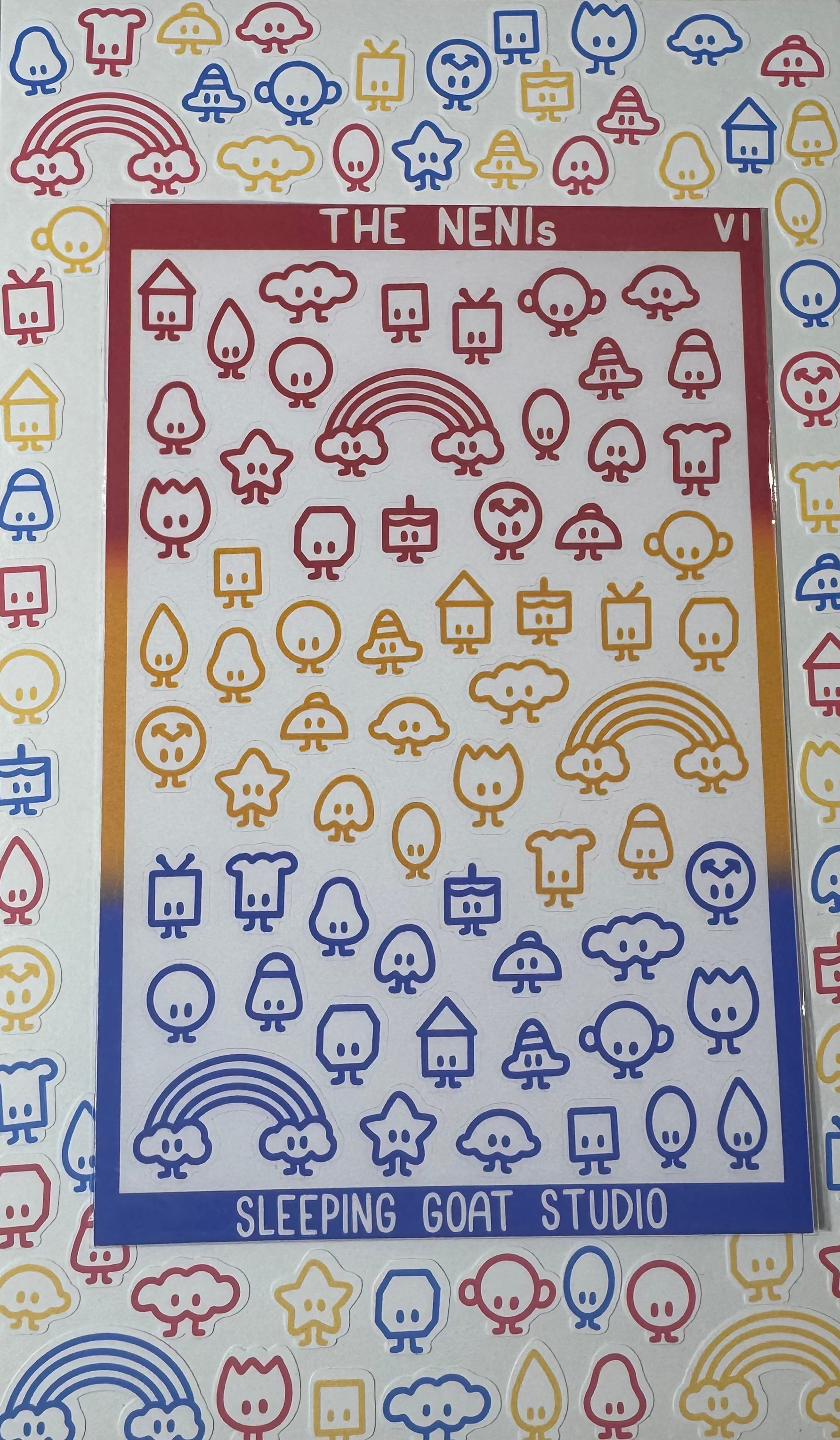 The Nenis Sticker Sheet