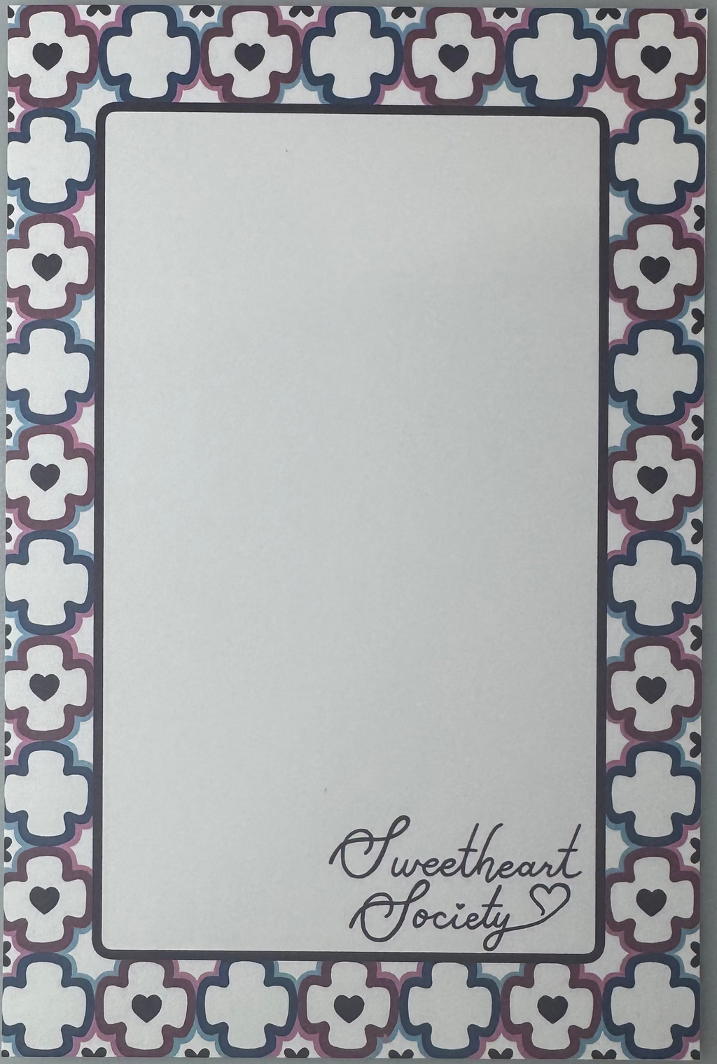 Sweetheart Society Stationery Set