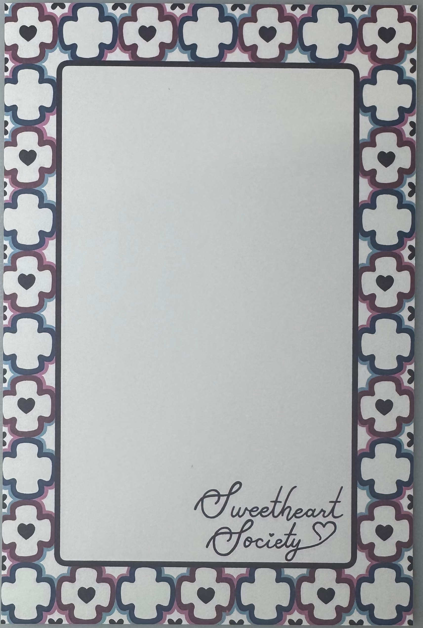 Sweetheart Society Stationery Set