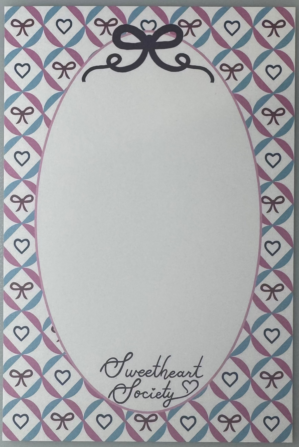 Sweetheart Society Stationery Set